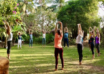 Goa Inde Retraite de Yoga Nathalie Angly